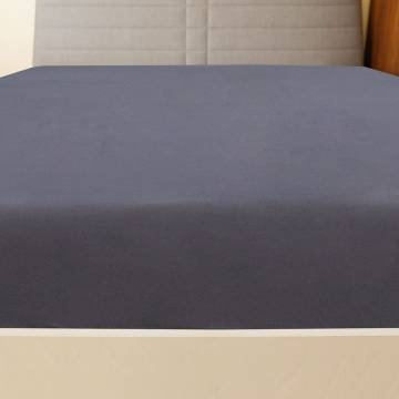 Jersey Fitted Sheet Anthracite 90x200 cm - Cotton Comfort