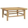 Elegant Bamboo Garden Table | 65x55x30 cm | Hipomarket UK