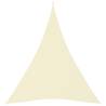 Sunshade Sail Oxford Fabric Triangular 3x4x4 m Cream Colour cream Size 3 x 4 x 4 m Quantity in Package 1 