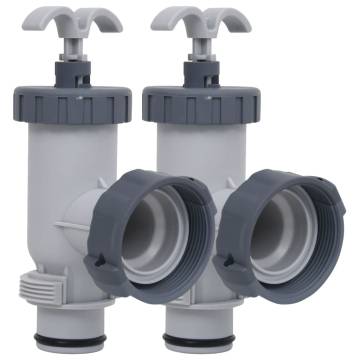 Pool Plunger Valves - 2 Pcs for Above Ground Pools