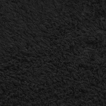 Bathroom Mat Set - 2 Pieces Fabric Anthracite | Hipo Market