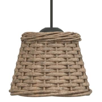 Brown Wicker Ceiling Lamp Shade Ø15x12 cm | Hipomarket