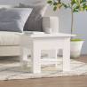 Coffee Table High Gloss White 55x55x42 cm Engineered Wood Colour high gloss white Size 55 x 55 x 42 cm Quantity in Package 1 