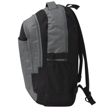 Durable 40L Black and Grey School Backpack | Hipomarket