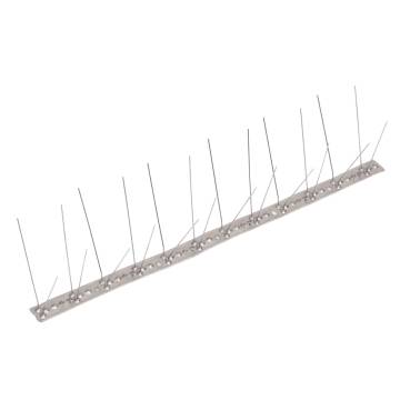 4-Row Stainless Steel Bird Spikes Set of 6 - 3m | Hipomarket