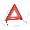 Traffic Warning Triangles - 4 Pcs Red | Safe & Reliable