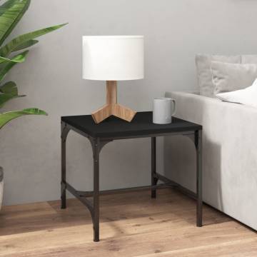 Stylish Black Side Table 40x40x35 cm | Hipomarket