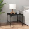 Side Table Black 40x40x35 cm Engineered Wood Colour black Size 40 x 40 x 35 cm Quantity in Package 1 