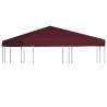 Gazebo Top Cover 310 g/m² 3x3 m Bordeaux Colour bordeaux Size 3 x 3 m Quantity in Package 1 