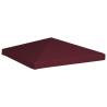 Gazebo Top Cover 310 g/m² 3x3 m Bordeaux | Hipomarket UK