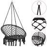 Hammock Swing Chair 80 cm Anthracite Colour anthracite Quantity in Package 1 