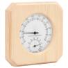 2 in 1 Sauna Hygrothermograph & Sand Timer Set - Pine Wood