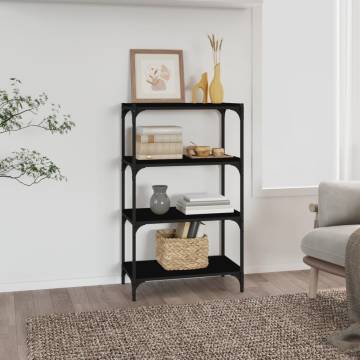 Book Cabinet Black 60x33x100 cm | Durable Storage Solution