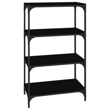 Book Cabinet Black 60x33x100 cm | Durable Storage Solution