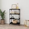 Book Cabinet Black 60x33x100 cm | Durable Storage Solution