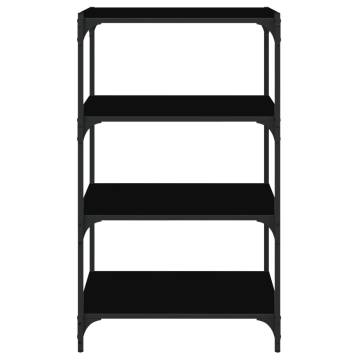 Book Cabinet Black 60x33x100 cm | Durable Storage Solution