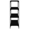 Book Cabinet Black 60x33x100 cm | Durable Storage Solution