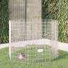 8-Panel Rabbit Cage 54x100 cm Galvanised Iron Size 54 x 100 cm Model 8-panel 