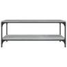 Stylish Coffee Table Grey Sonoma | Industrial Design - Hipo Market