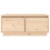 Elegant Solid Wood Pine Coffee Table - 80x50x35 cm