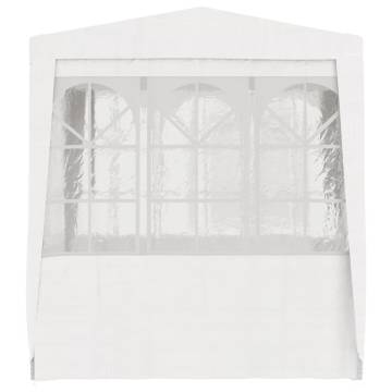 Professional Party Tent 2x2m with Side Walls - White