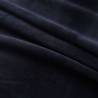 Elegant Blackout Curtains with Rings - Velvet Black 140x245 cm