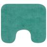 Luxurious Turquoise Bathroom Mat Set | 2-Piece Fabric Set