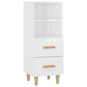 High Gloss White Sideboard | Stylish Storage Solution | HipoMarket