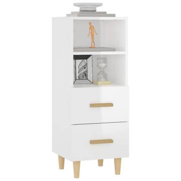 High Gloss White Sideboard | Stylish Storage Solution | HipoMarket