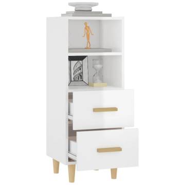 High Gloss White Sideboard | Stylish Storage Solution | HipoMarket