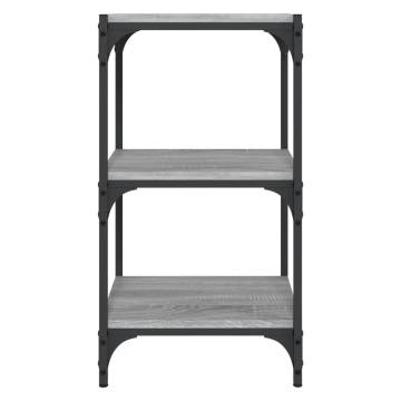 Book Cabinet Grey Sonoma 40x33x70.5 cm | Hipomarket