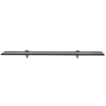 Stylish Floating Glass Shelf 70x10 cm - Functional & Modern