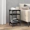 Side Table Black 35x30x60 cm Engineered Wood Colour black Size 35 x 30 x 60 cm Quantity in Package 1 