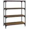 Book Cabinet Brown Oak 80x33x100 cm - Stylish & Durable Storage