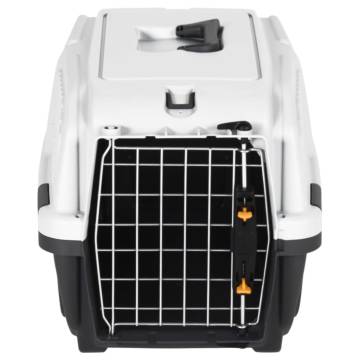 Durable Pet Carrier with Metal Door - 48x31.5x31 cm