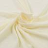 2 pcs Cream Stretch Table Covers with Skirt - 180x74 cm