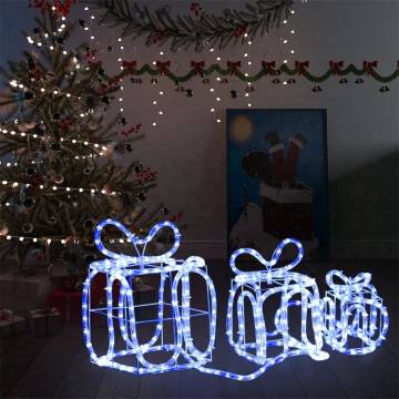 Christmas Decoration Gift Boxes with 180 LEDs - Indoor & Outdoor