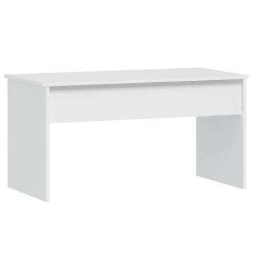 Modern White Coffee Table - Lift-Top Design | HipoMarket