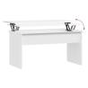 Modern White Coffee Table - Lift-Top Design | HipoMarket