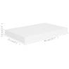 Floating Wall Shelf White 40x23x3.8 cm | Stylish Home Decor