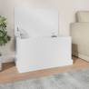 Storage Box White 70x40x38 cm Engineered Wood Colour white Size 70 x 40 x 38 cm Quantity in Package 1 