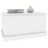 High Gloss White Storage Box 70x40x38 cm - Durable & Stylish