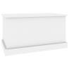 High Gloss White Storage Box 70x40x38 cm - Durable & Stylish