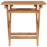 Folding Garden Table - Solid Teak Wood | HipoMarket