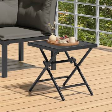 Folding Garden Table Anthracite - Stylish & Durable