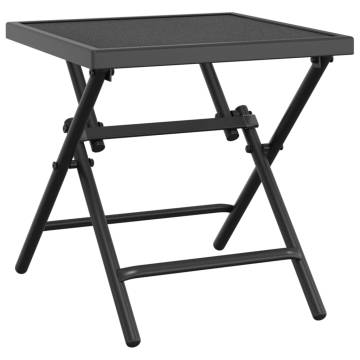 Folding Garden Table Anthracite - Stylish & Durable