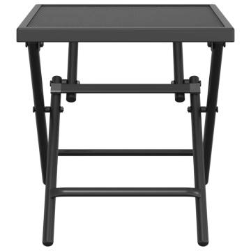 Folding Garden Table Anthracite - Stylish & Durable