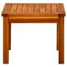 Garden Coffee Table - Solid Acacia Wood 45x45x36 cm