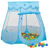 Children Play Tent with 250 Balls Blue 102x102x82 cm Colour multicolour Quantity in Package 1 