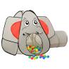 Elephant Children Play Tent - Fun & Durable Grey Tent